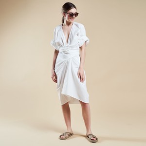 PAREO DRESS classic white from Mymarini
