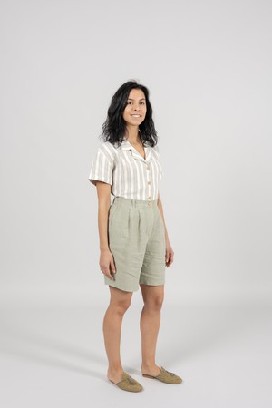 Avis Linen Shorts from Näz