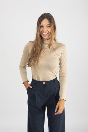 Ava Organic Cotton Turtleneck from Näz