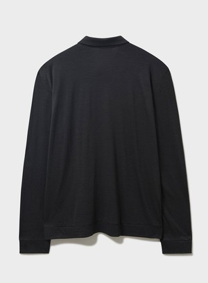 ZQ Merino Wool Olive Stripe Overshirt from Neem London