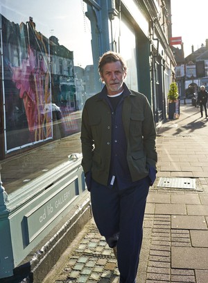 Neem Green Rain 4 pocket Sorona Jacket from Neem London
