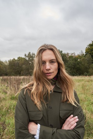 Neem Green Rain 4 pocket Sorona Jacket from Neem London