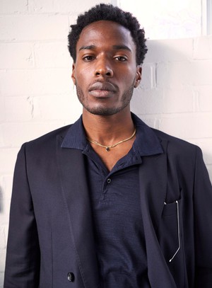 ZQ Merino 120s Super Fine Navy Stripe Long Sleeve Polo from Neem London