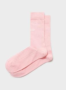 Recycled Men's Socks - Pink via Neem London