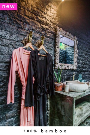 Two Nooboo 100% Bamboo Luxe Kimonos + Lounge Pants (25% OFF) from Nooboo