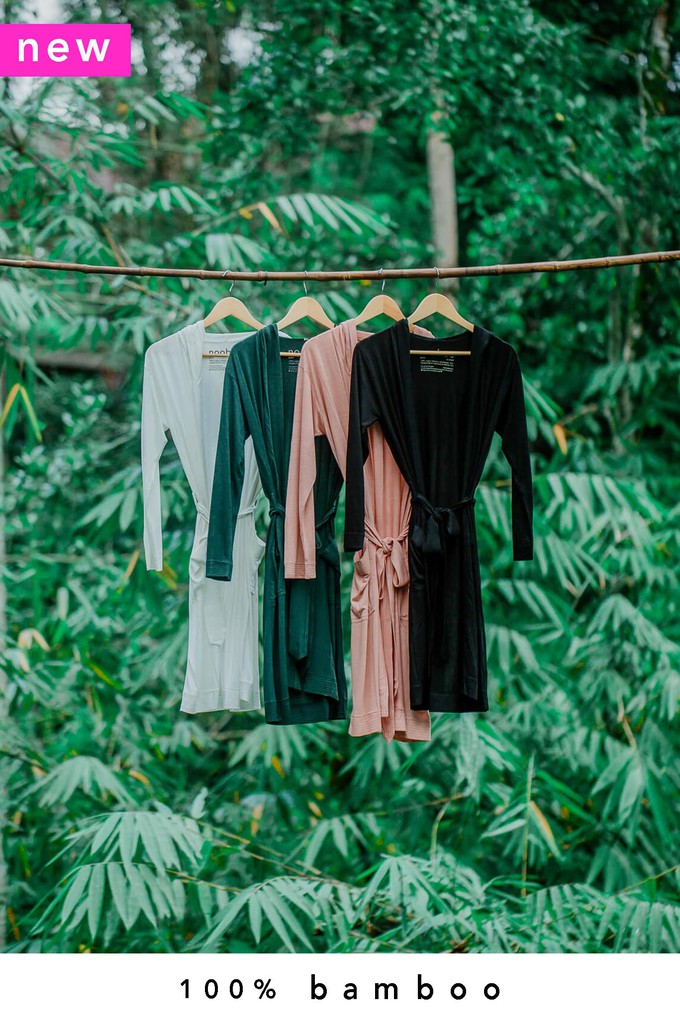 Two Nooboo 100% Bamboo Luxe Kimonos (15% OFF) from Nooboo