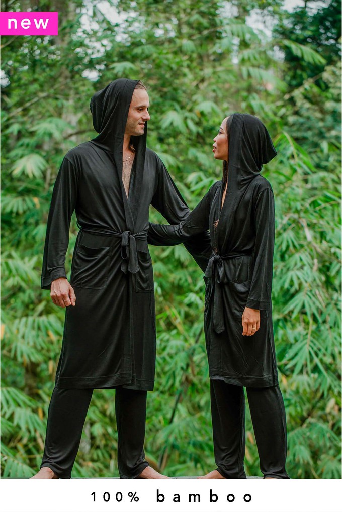 Women's 100% Bamboo Luxe Kimono & Lounge Pants (15% OFF) from Nooboo