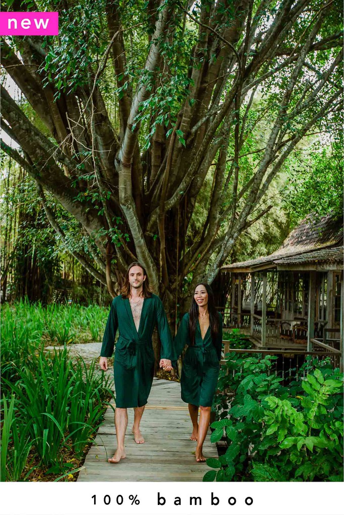 Two Nooboo 100% Bamboo Luxe Kimonos (15% OFF) from Nooboo
