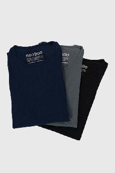 3-Pack Nooboo Luxe Bamboo Shirts Women - 480 g via Nooboo