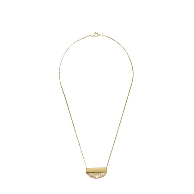 Eternal Sunshine Gold Plated Necklace from Nowa