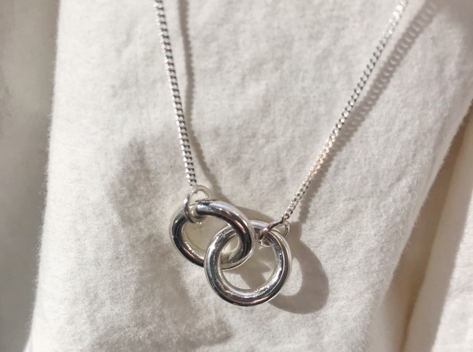 Eternal Connection Silver Necklace (Large) from Nowa