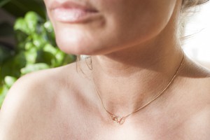 Eternal Connection 14KT Solid Gold Necklace (Small) from Nowa