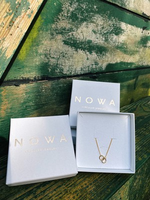 Eternal Connection 14KT Solid Gold Necklace (Small) from Nowa