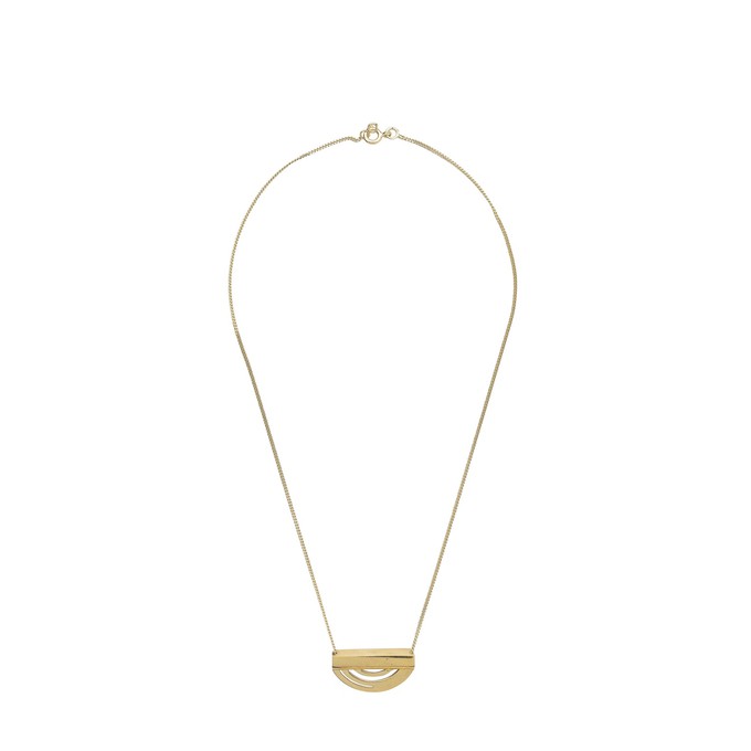 Bright Star Gold Plated Necklace from Nowa