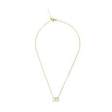 Eternal Connection 14KT Solid Gold Necklace (Small) via Nowa