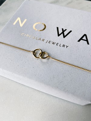 Eternal Connection Gold Plated Bracelet from Nowa