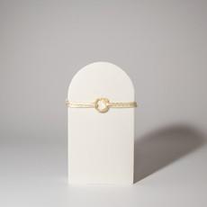 Infinity Bracelet Gold via Nowa