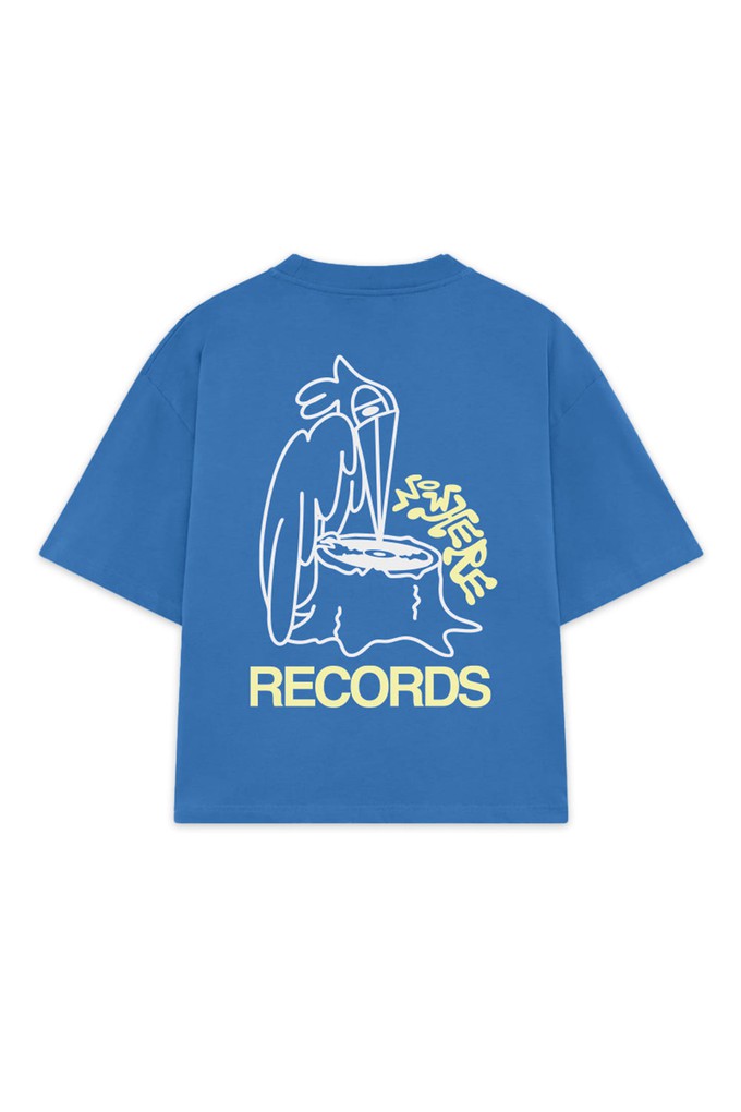 Nowhere Records Blue T-shirt from NWHR