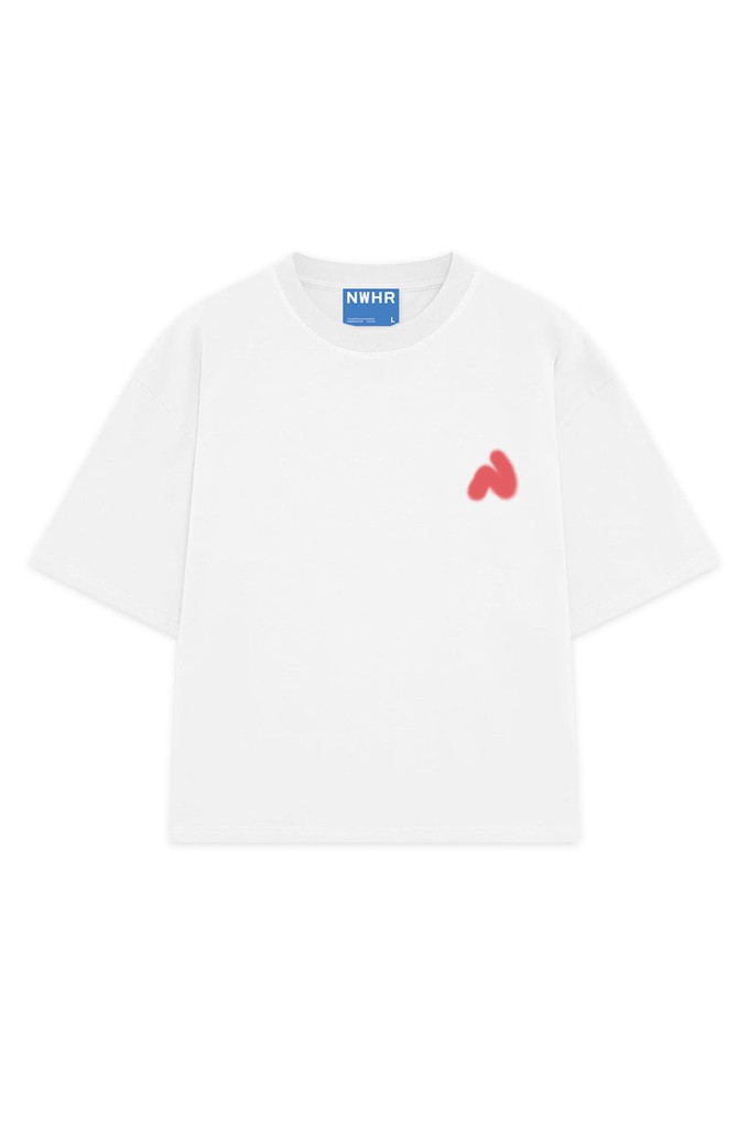 Nowhere spray red t-shirt from NWHR