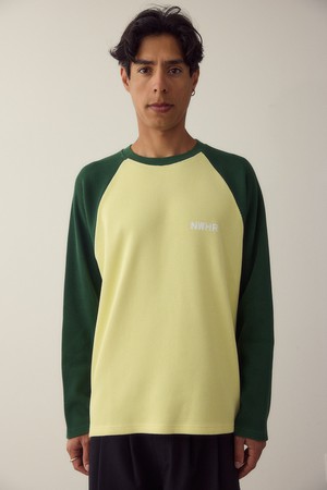 Crewneck Green Waffle from NWHR