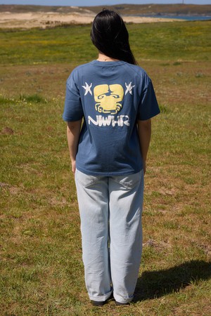 T-shirt between blue rocks from NWHR
