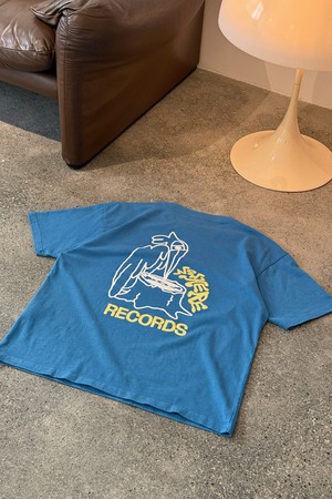 Nowhere Records Blue T-shirt from NWHR