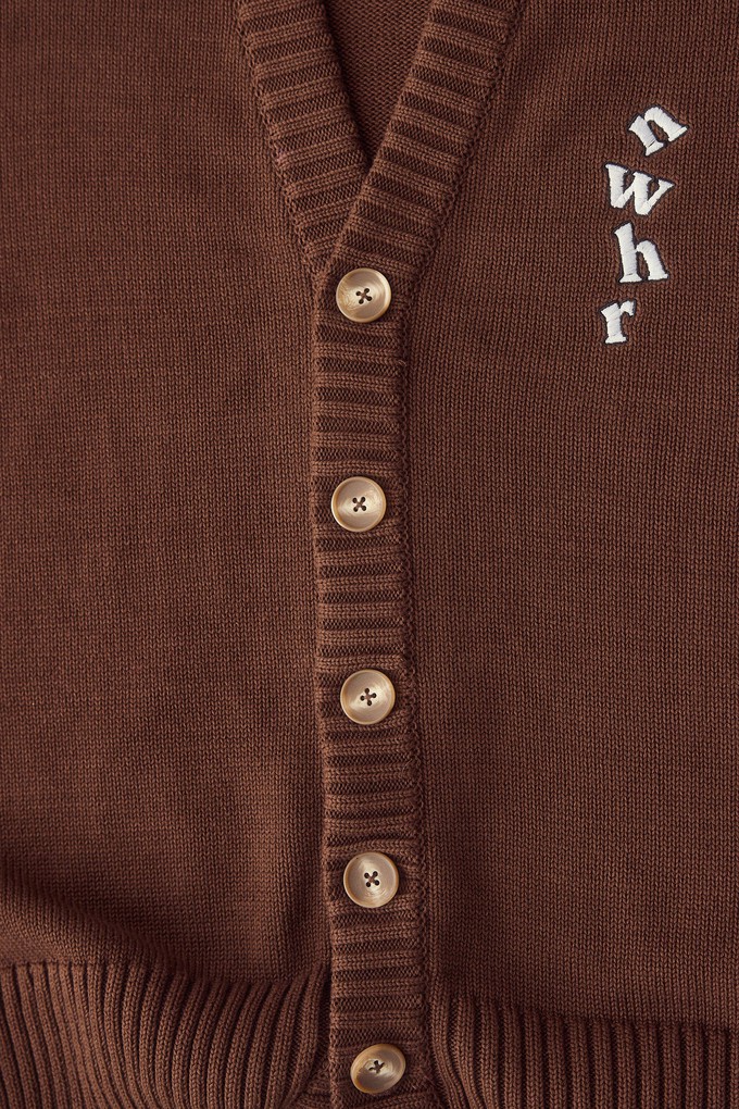 Brown Cardigan from NWHR