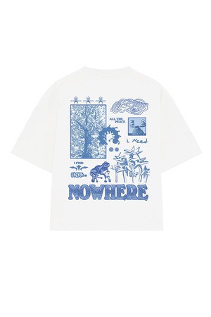 T-shirt All the peace I need blue from NWHR