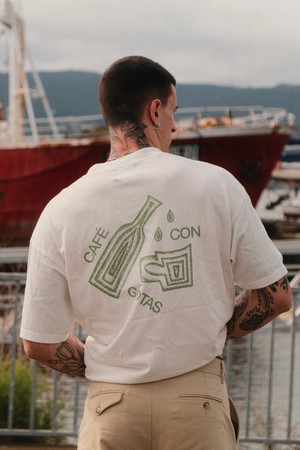 Coffee T-Shirt with drips from NWHR