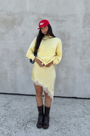Light Yellow Sweater from NWHR