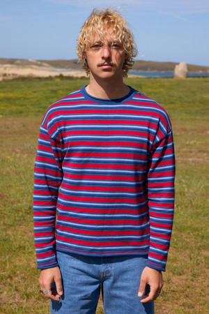 Striped knit t-shirt from NWHR