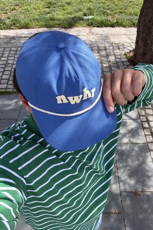 Nautic blue cap from NWHR