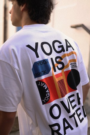 Yoga is over rated T-shirt from NWHR