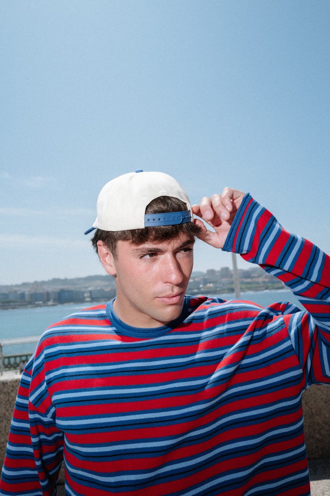 Striped knit t-shirt from NWHR