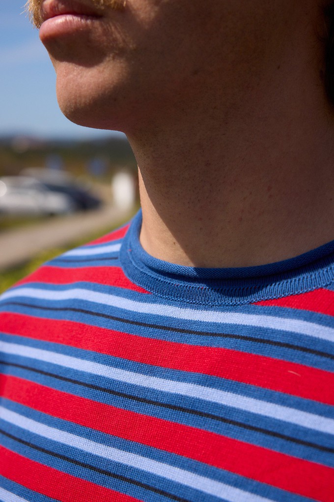 Striped knit t-shirt from NWHR
