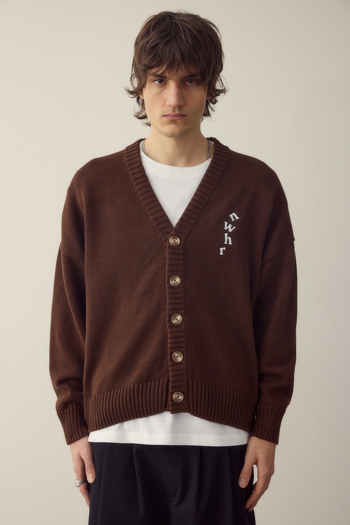 Brown Cardigan from NWHR