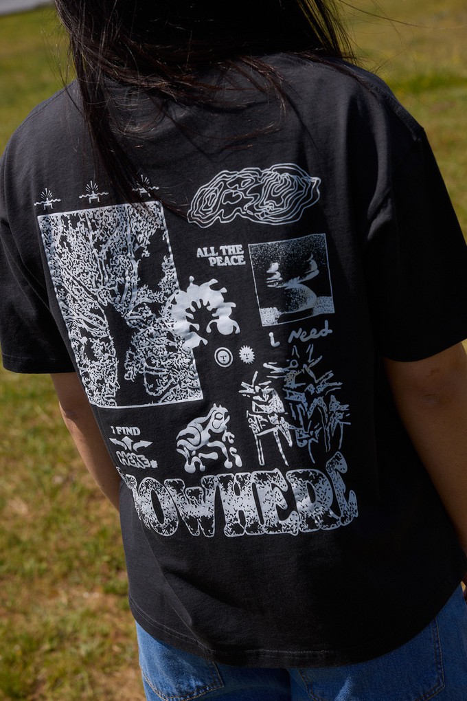 All the peace I need black T-shirt from NWHR