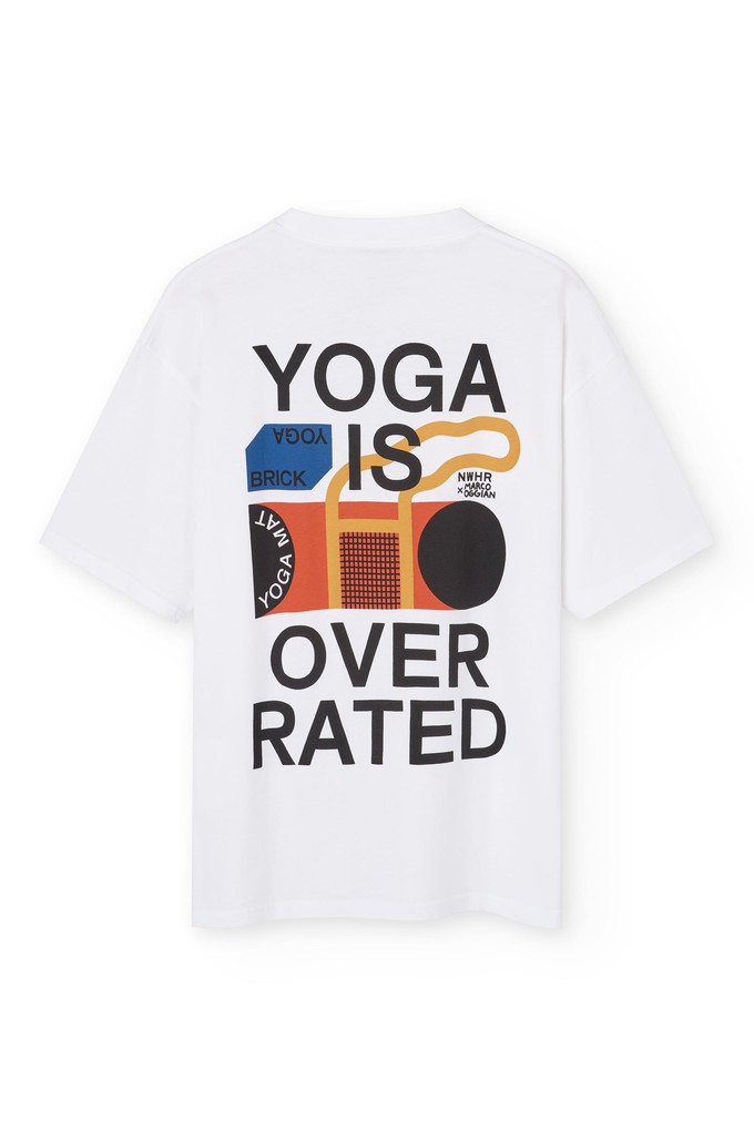 Yoga is over rated T-shirt from NWHR