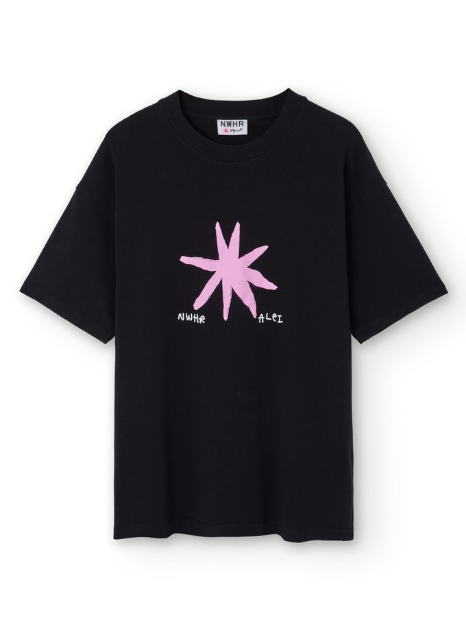 Romantic T-shirt black from NWHR