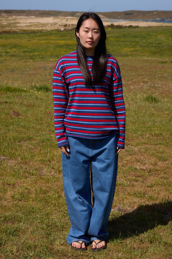 Striped knit t-shirt from NWHR