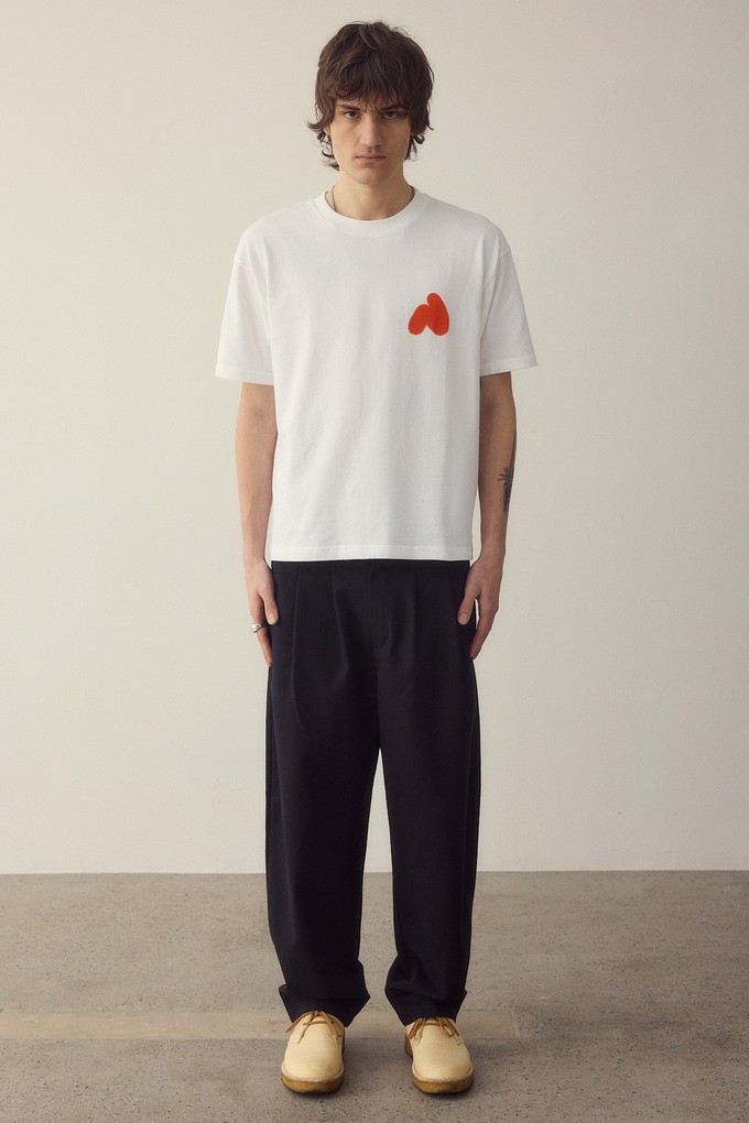 Nowhere spray red t-shirt from NWHR