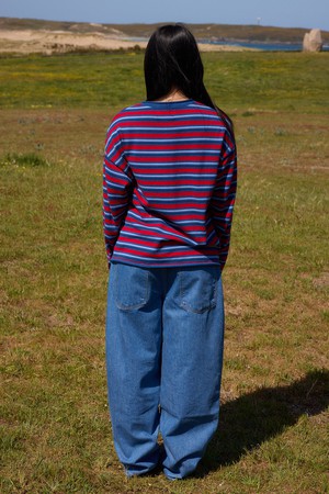 Striped knit t-shirt from NWHR