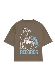 Nowhere Records Wood T-shirt via NWHR