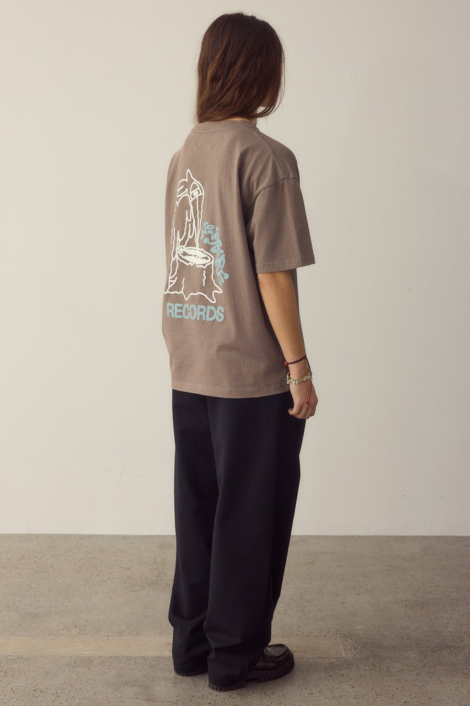 Nowhere Records Wood T-shirt from NWHR