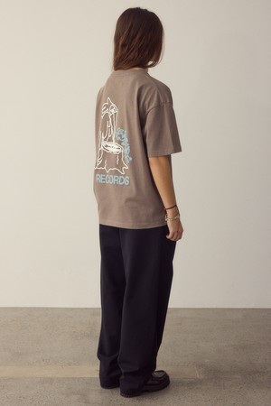 Nowhere Records Wood T-shirt from NWHR