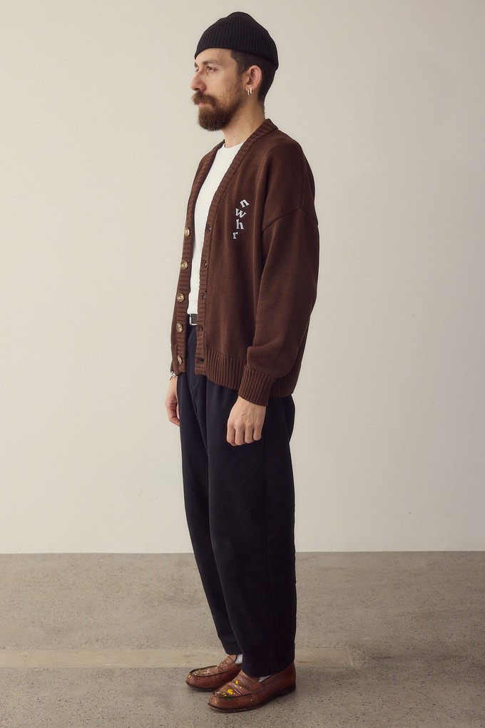 Brown Cardigan from NWHR