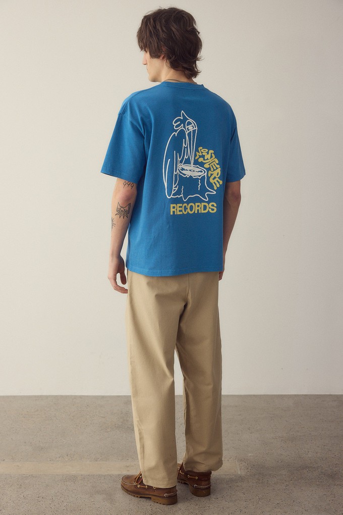 Nowhere Records Blue T-shirt from NWHR