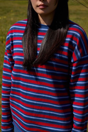 Striped knit t-shirt from NWHR