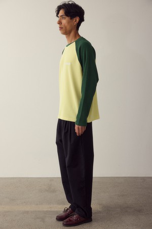 Crewneck Green Waffle from NWHR