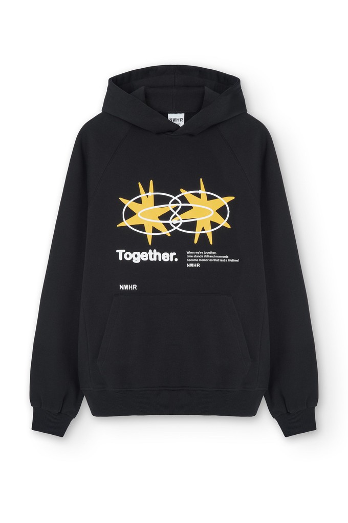 Hoodie Star black from NWHR
